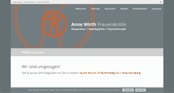 Desktop Screenshot of frauenaerztin-braunschweig.de