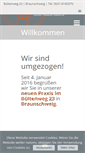 Mobile Screenshot of frauenaerztin-braunschweig.de